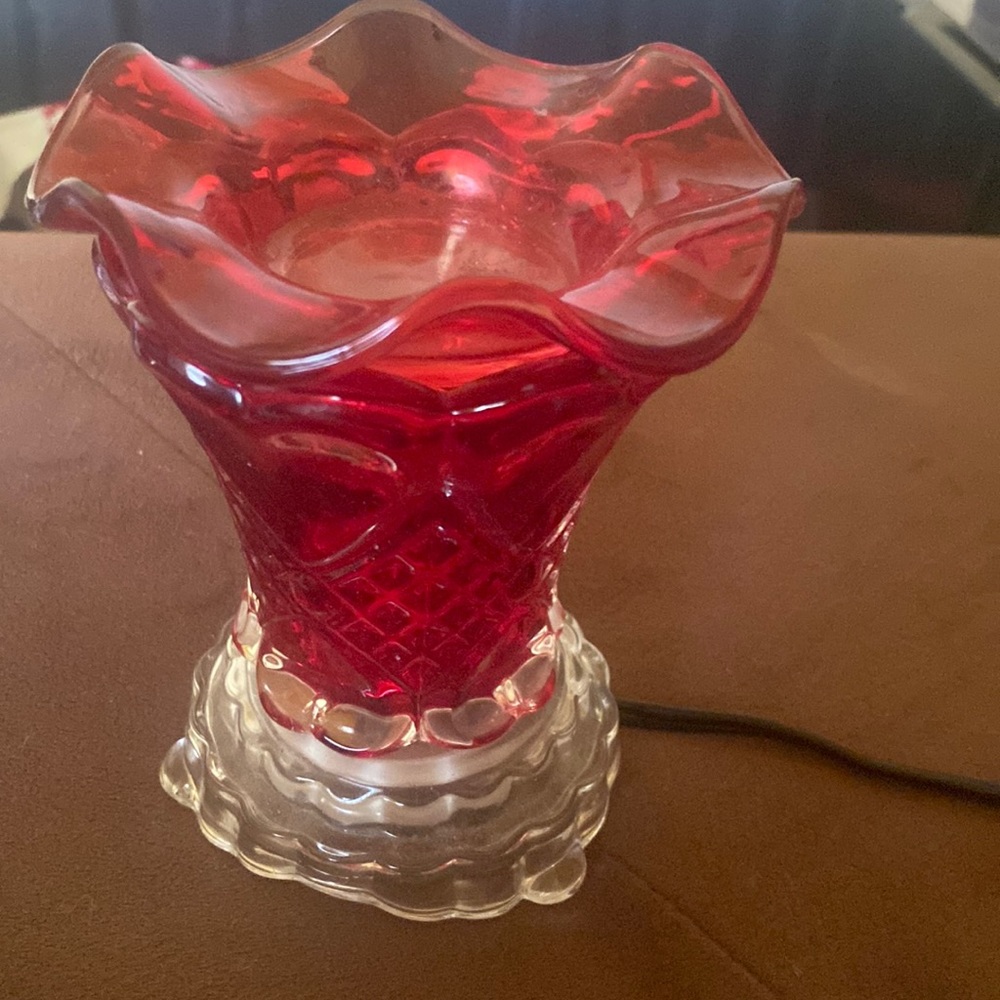 Red Flower Oil Burner